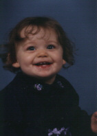 Corinne Nicole Wappat aged 1.